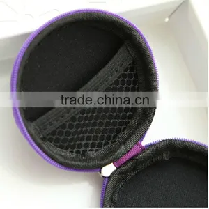 Bulk EVA Earphone Carrying Case,Zipper Headphone/Earbud Storage Box Quality Choice thumbnail-1