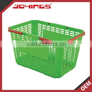 Wholesale High Quality Cheap Price Multicolored Supermarket Basket thumbnail-1