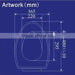1051 Stainless Steel Hinge Water Closet Toilet wc Lid Cover thumbnail-5