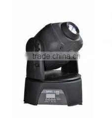 30W LED Mini Moving Head Spot Light /DMX 512/Rotating Gobo/ Pan/Tilt/Rainbow Flow thumbnail-1
