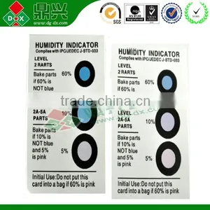 Three Dots Humidity Indicator Card for Various Desiccant Testing thumbnail-1