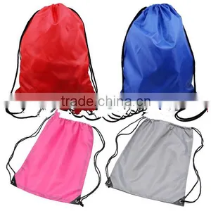 High Qualilty Waterproof Backpack Nylon Drawstring Bag thumbnail-5