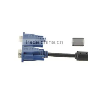 Premium HD15 Male to Male SVGA VGA Long Video Monitor Cable for TV Computer Projector 3 Feet thumbnail-1