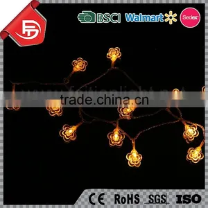 TZFEITIAN Outdoor Decorative Fairy Flower String Lights Led thumbnail-4
