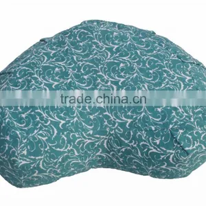 Full Print Turquoise Cresent Meditation Cushion thumbnail-1