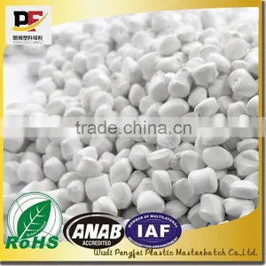 Chemicals Rutile/Anatase TiO2 White Master Batch, LDPE Color Masterbatch for Shopping Bags Film, Masterbatch Manufacturer thumbnail-1