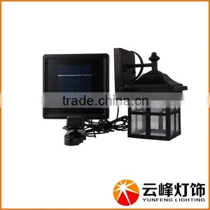 Antique Metal Solar Light With PIR Sensor Solar PIR Wall Light Solar Wall Light thumbnail-1
