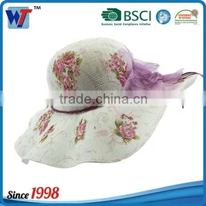 Foldable Golf Straw Made Sun Hats thumbnail-2