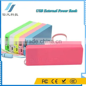 Universal Portable Charger Power Bank USB Battery Charger 5600mAh Black thumbnail-4