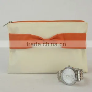 Newest Unique Design Recycled Eco Canvas Zipper Shopping Bag thumbnail-1