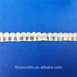 Wholesale High Quality H1109E Lace Ribbon,Crocheted Lace,100% Cotton Lace thumbnail-2