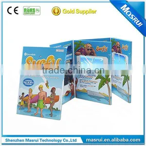 2015 Fasion Design Arts and Crafts Video in Print Technology Video Invitation Card thumbnail-2
