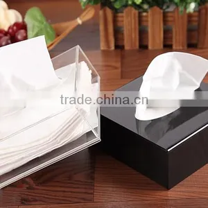Square Acrylic Tissue Box thumbnail-1
