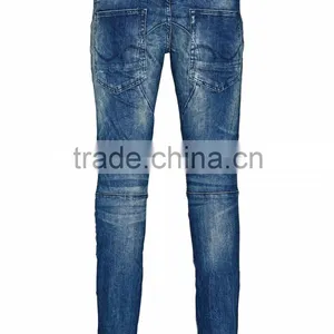 Stretchable and Washed Style Denim Jean thumbnail-2