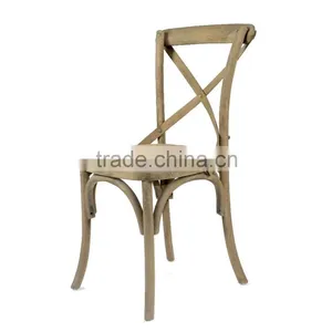 Sale Promotion Restaurant Genuine Leather Arm With Indoor Wood Divan Chair thumbnail-3