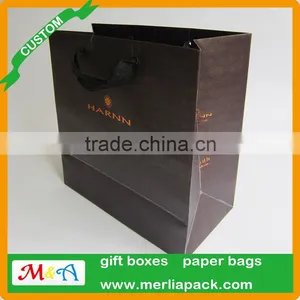 Face Eye Treatment Cosmetics Carrier Bag Gold Logo Black Eyelets Bag thumbnail-1