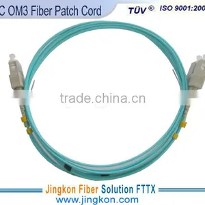 Simplex sc OM4 Fiber Optic Patch Cord,fiber Optic SC Om4 Fiber Patch Cord,om4 Cable thumbnail-1