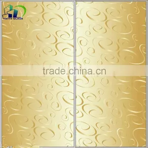 Fine Workmanship of the Decorative Glass Designed for Bathroom Door, Desktop, Partition Wall Design thumbnail-5