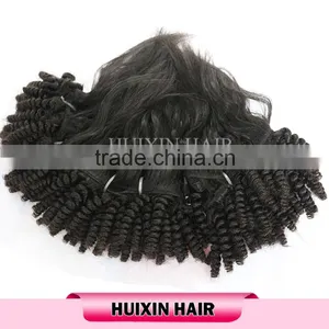 Virgin Unprocessed Human Hair From One Donor, Top Quality Kinky Curly Indian Hair Braid in Human Hair thumbnail-2
