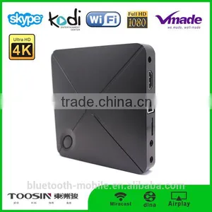 Good Factory Delivery Amlogic S812 Quad-core 2G+8G Android 4.0 XBMC 5G WIFI 4K Smart Android TV BOX thumbnail-2