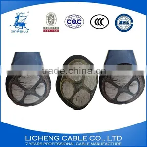 3*150+1*70mm2- Chinese Cable Supplier Construction/building Aluminum XLPE Insulated PVC Sheathed Construction Power Cable-YJLV thumbnail-2