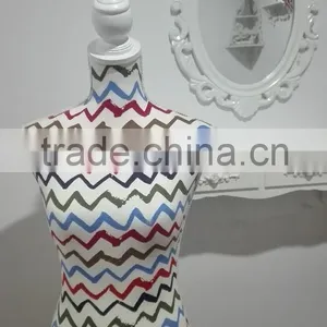 Wave Printing Elastic Fabric Female Mannequin thumbnail-2
