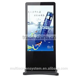 65 Inch Stand Alone LCD Advertising Digital Signage Video Display, Public Advertising Player thumbnail-1