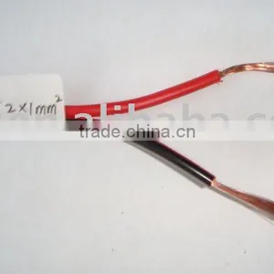 Pvc Insulation Copper Clad Aluminum Coaxial Red and Black Wire thumbnail-1