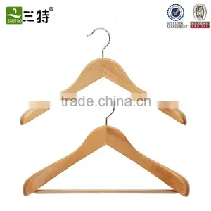 Wholesale Various Kinds of Wooden Leather Hanger thumbnail-1