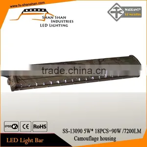 90w 19 Inch Single Row Super Slim Led Light Bar thumbnail-3