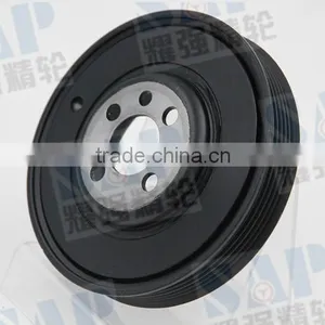 Crankshaft Pulley Diesel Serpentine Harmonic Balancer Damper for Audi TT VW Beetle Golf GTI Jetta thumbnail-1