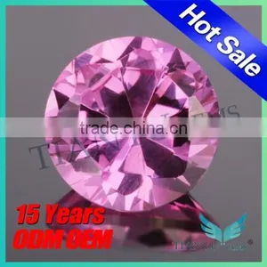 Wuzhou Wholesale Synthetic Diamonds 2# Ruby Gems Ruby Corundum Stone thumbnail-1