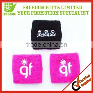 Fashionable Customized Promotional Sweatband Wristband thumbnail-1