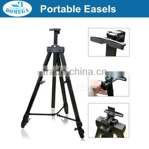 187cm High-grade Aluminum Alloy Metal Artist Easel Telescopic Folding Easel for Painting and Showing Stand thumbnail-1