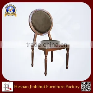 Steel Frame With Red Upholstery Round Back Dining Chair thumbnail-1