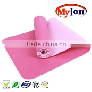 Made in China Hot Sale Fitness Eco-friendly Custom Print Tpe Yoga Mat thumbnail-4