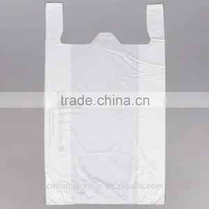 LDPE China Supplier Biodegradable Colorful Food Storage T-shirt Bag thumbnail-2