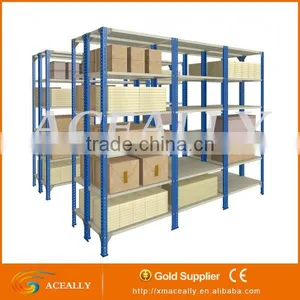 Aceally Steel Slotted Angle Rack Light Duty Boltless Shelving for Warehouse Storage thumbnail-2