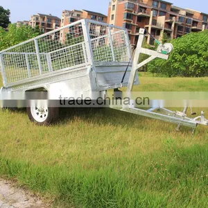 Fully Welded Winch Tipping Cage Trailer thumbnail-1