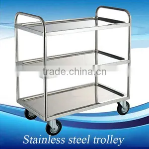 Stainless Steel Trolley With 3 Layer thumbnail-1