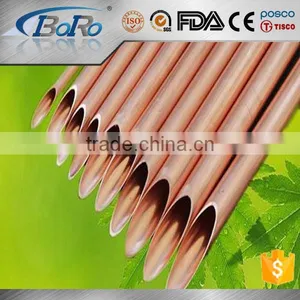 C12200 Inner Grooved Copper Tube/pipe for Air Conditioner Refrigeration thumbnail-2