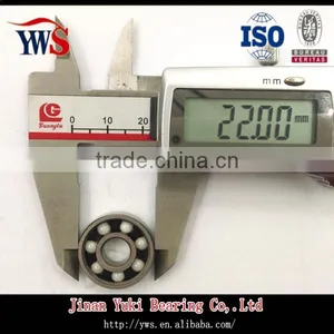 608 Open Type Hybrid Ceramic Ball Bearing With ZrO2 Ceramic Balls thumbnail-6