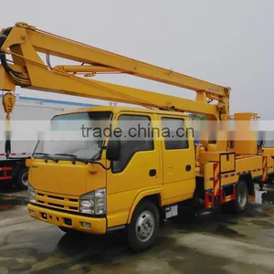 Japanese Brand Chassis 16 m High Platform Truck thumbnail-2