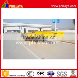 20/40FT Container Trailer Flatbed/skeleton Type Widely Used Shipping Container Dolly Trailer for Sale thumbnail-2