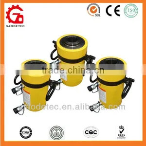 Double Acting Relief Valves Hollow Plunger Compact Hydraulic Jack thumbnail-1