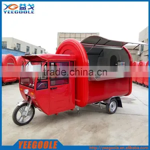 Yeegoole Mobile Food Carts/food Trucks/mobile Food Car for Sale CE thumbnail-5