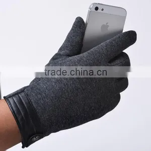 Soft Warn Men Golves for Touch Screen Smart Mobile Phone thumbnail-1