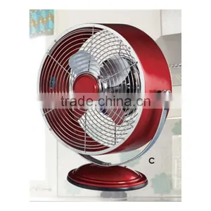 Vintage Collection Black Echo Swivel Table Fan.Metal Finish thumbnail-5