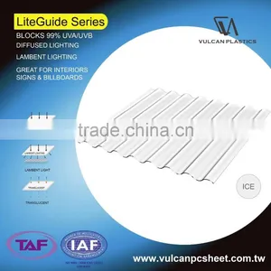 Co Extruded Translucent Polycarbonate LED Sheets (LiteGuide Series) thumbnail-1