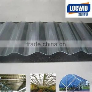 1.0mm Transparent Clear Corrugated/plate Roof Sheet / Panel thumbnail-4